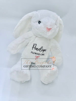 Personalised Flower Girl Bunny