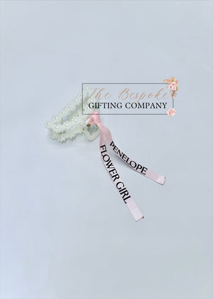 Rounded Personalised Hair Clip