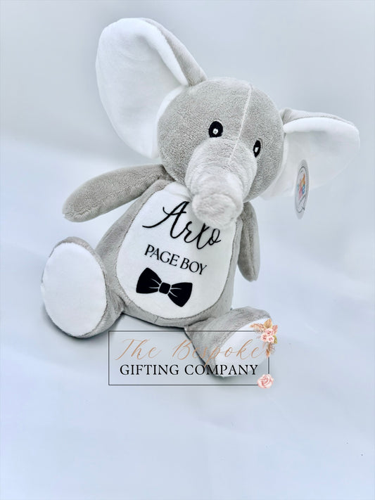 Personalised Elephant Teddy