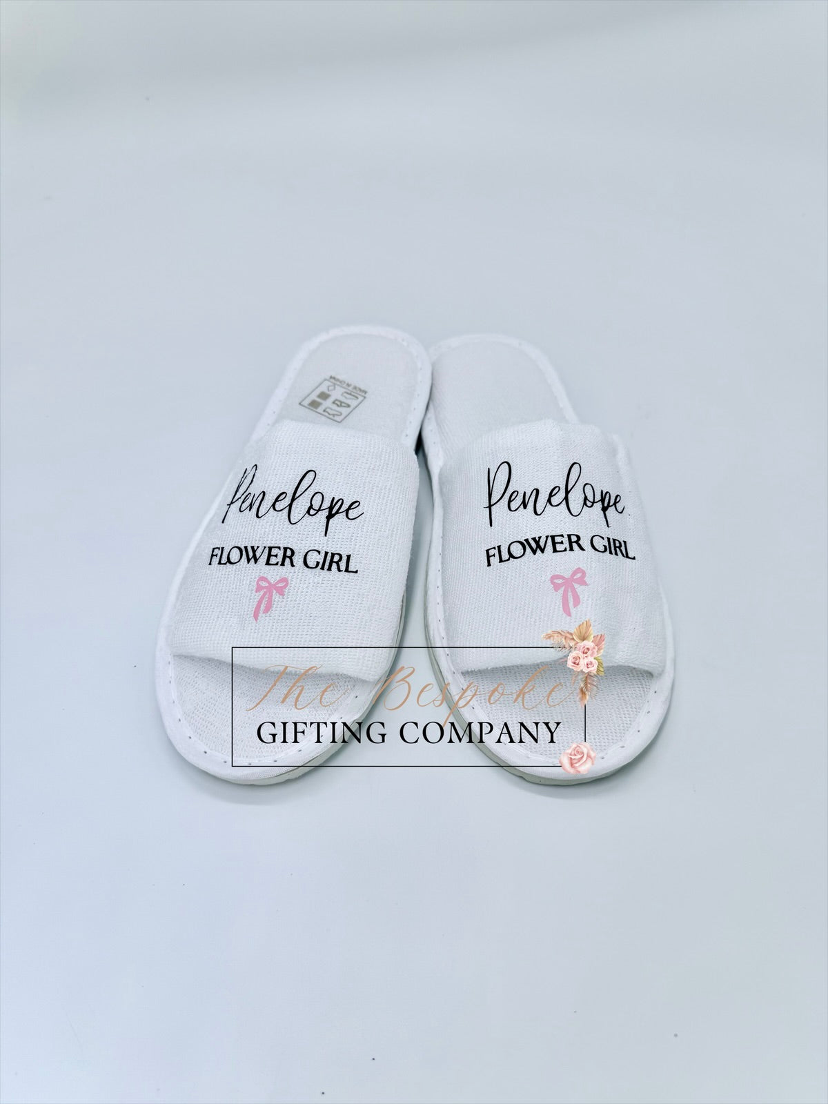 Personalised Bridal Slippers