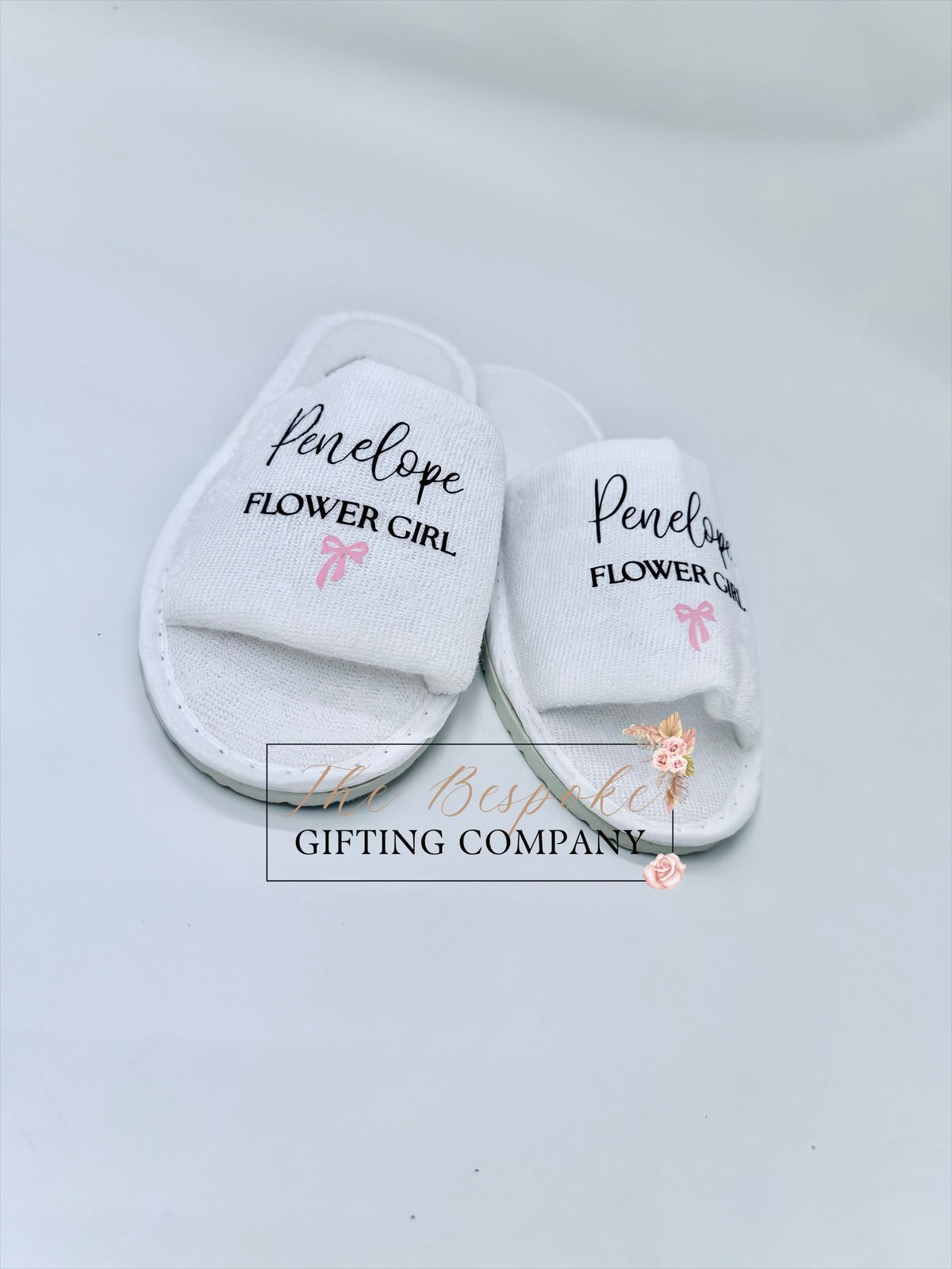 Personalised Bridal Slippers