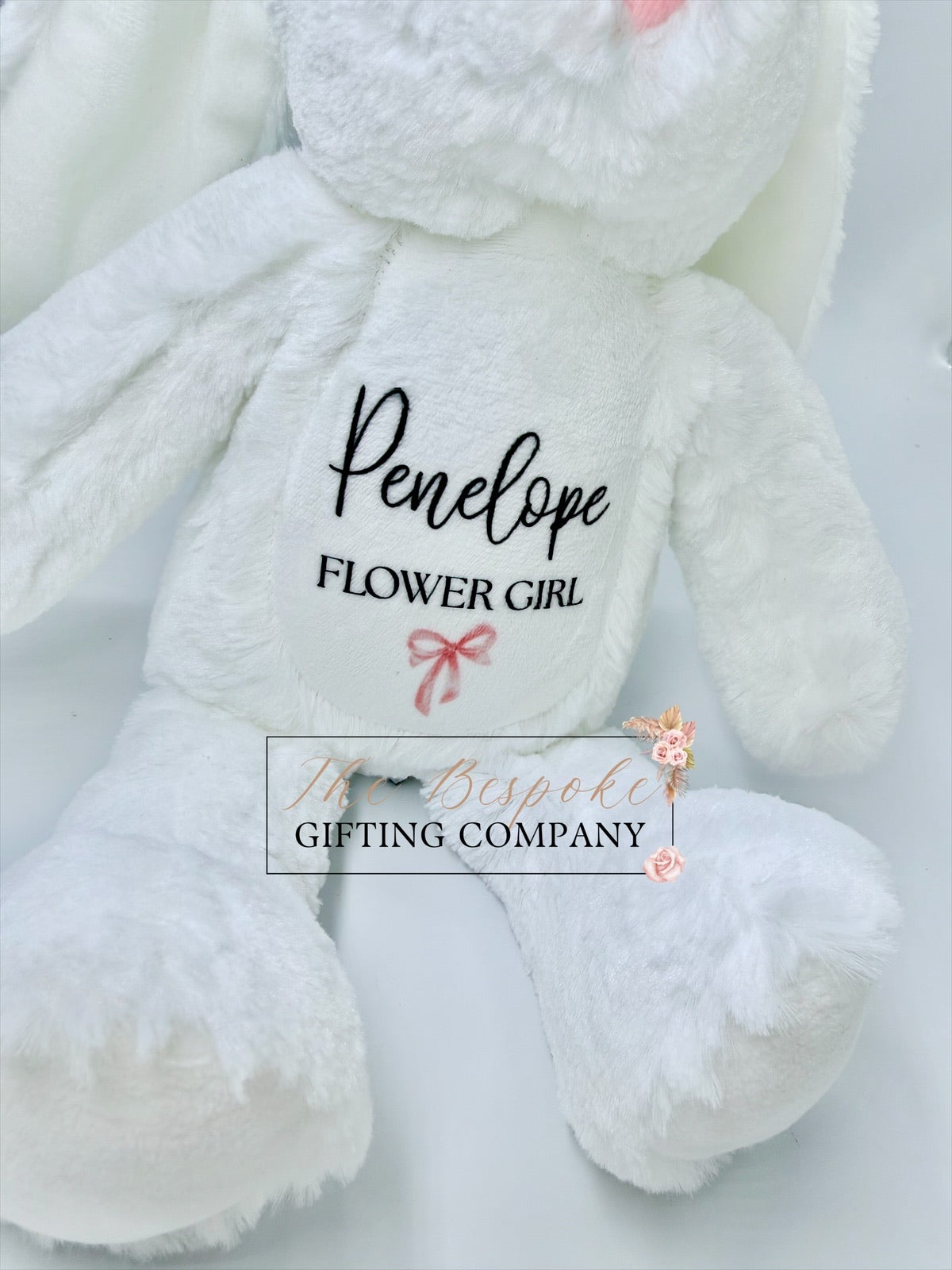 Personalised Flower Girl Bunny