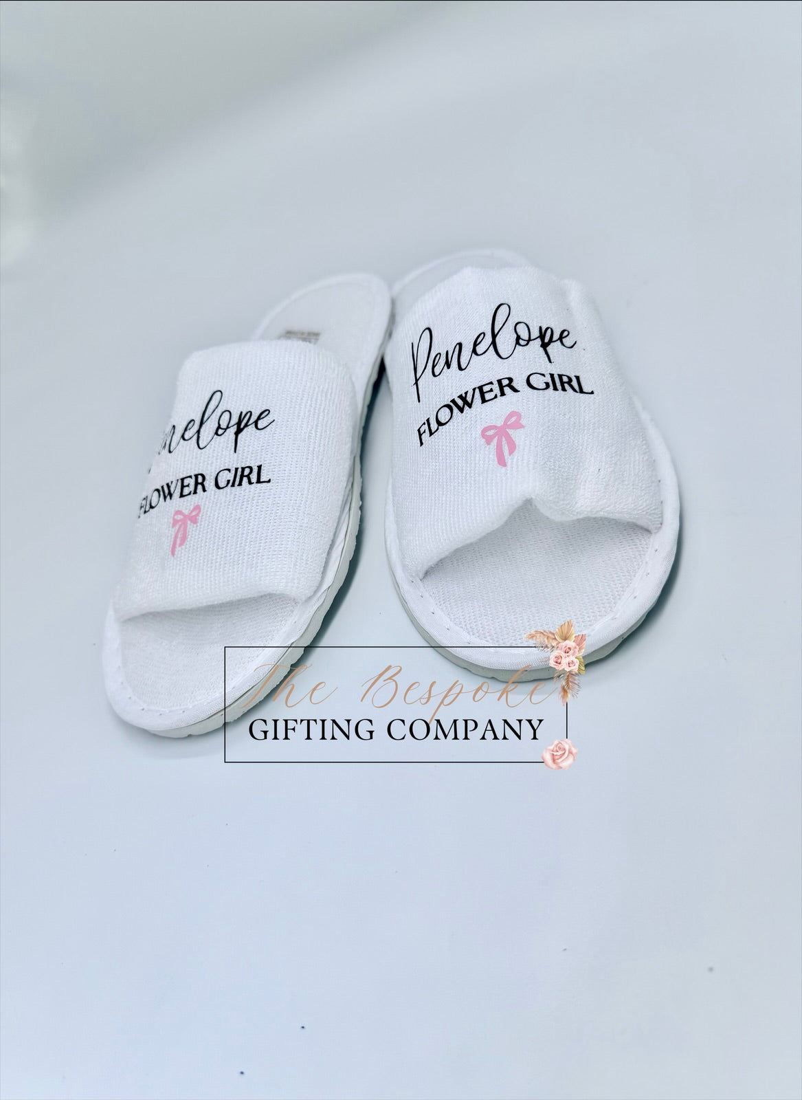 Personalised Bridal Slippers